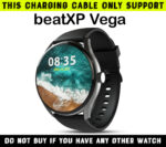 HexaGear Magnetic Charging Cable 0.6 m beatXP Vega Watch Charging Cable (Compatible with beatXP Vega Charging Cable, BXSO2004, DO NOT WORK ANY OTHER SMART WATCH, Black, One Cable) - Image 4
