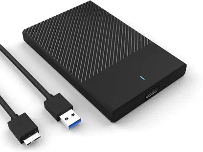 ULTRABYTES 1 TB External Hard Disk Drive (HDD) (Black)
