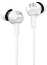 JBL C150SI with One Button Universal Remote Wired Gaming (White, In the Ear)