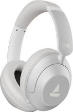 boAt Rockerz 650 Pro(2025 Launch), Touch/Swipe Controls, Dolby Audio, 80 Hrs Battery Bluetooth (Silver Frost, On the Ear)