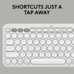 Logitech Pebble 2 Combo Bluetooth Standard Multi-device Keyboard Compatible with Desktop - Image 4
