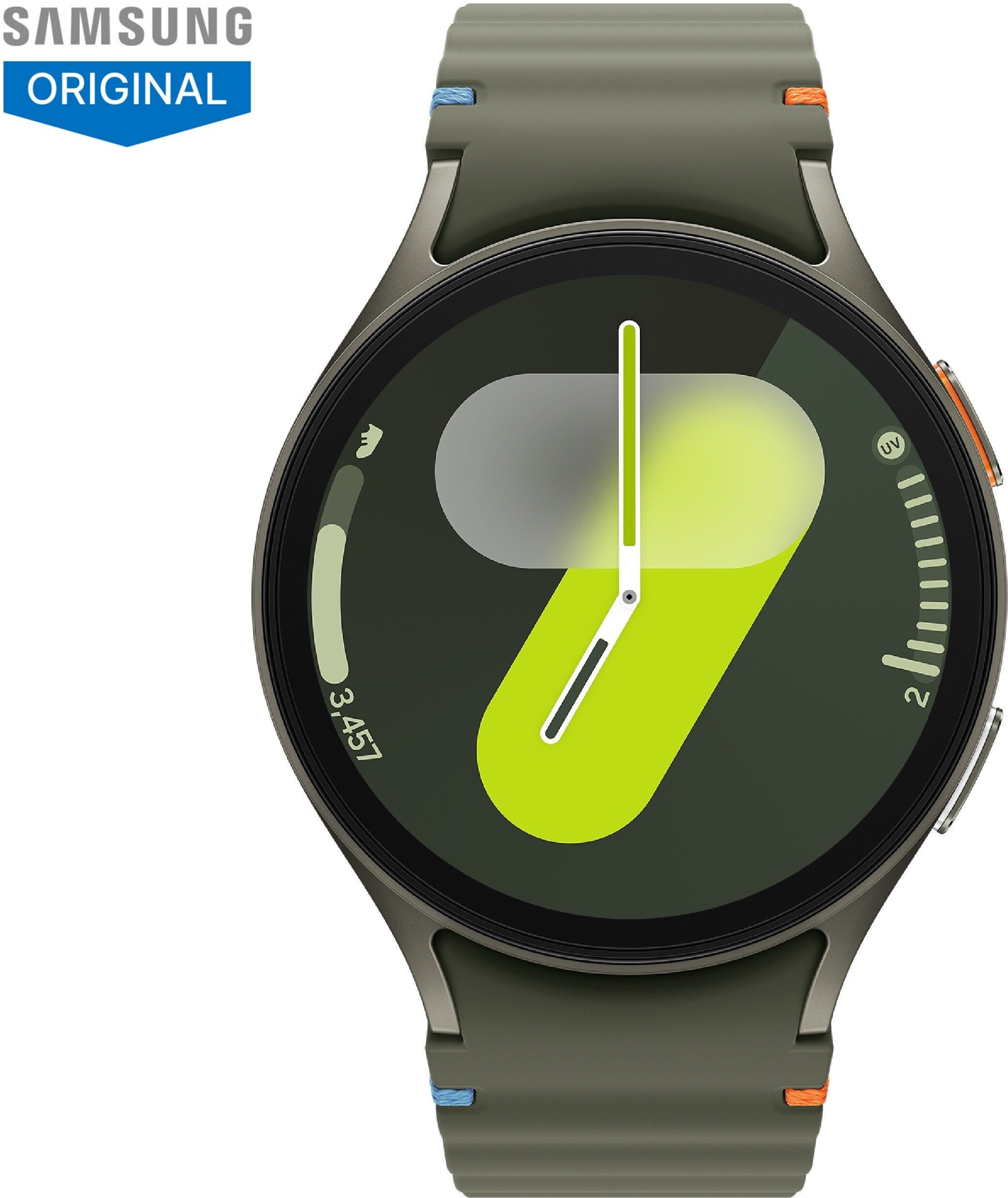 Samsung Galaxy Watch7 44mm LTE (Green Strap, Large)