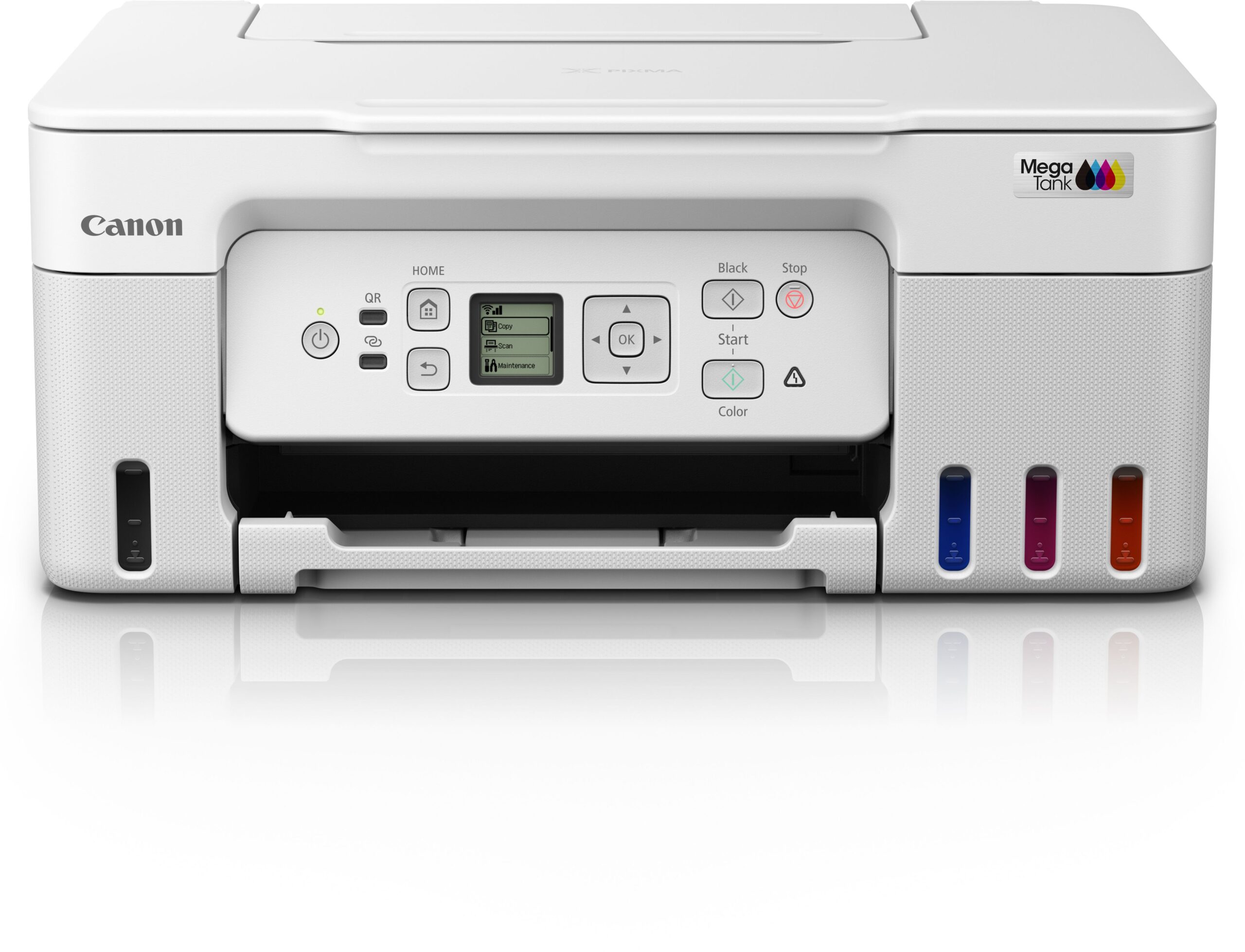 Canon PIXMA INK EFFICIENT G3770 Multi-function WiFi Color Ink Tank Printer for Print/Copy/Scan with 6000 black and 7700 color prints (4 Ink Bottles Included)
