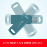 SanDisk SDDDC3-064G-I46NPD 64 GB Pen Drive Compatible with Desktop Computer, Laptop, Mobile USB 3.2 Plastic Case (Blue) - Image 2