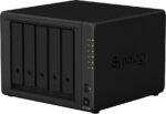 Synology DiskStation DS1520+ 0 TB External Hard Disk Drive (HDD) (Black)