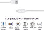 TROST Micro USB Cable 2 A 3 m Extra Long (3 Mtr) Charging/Sync A Plus Champ (Compatible with Karbonn A Plus Champ, White, One Cable) - Image 3